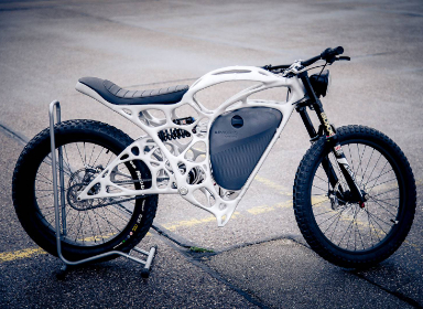 3D打印摩托车Light Rider