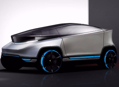 未来风格汽车设计