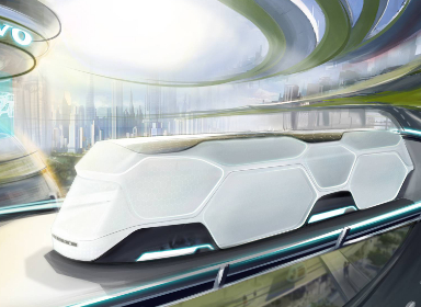 未来2035年的概念公交设计