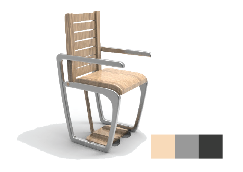方便携带的活动Active椅子设计