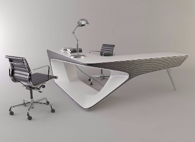 优雅的办公桌设计