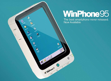 WinPhone 95怀旧手机设计