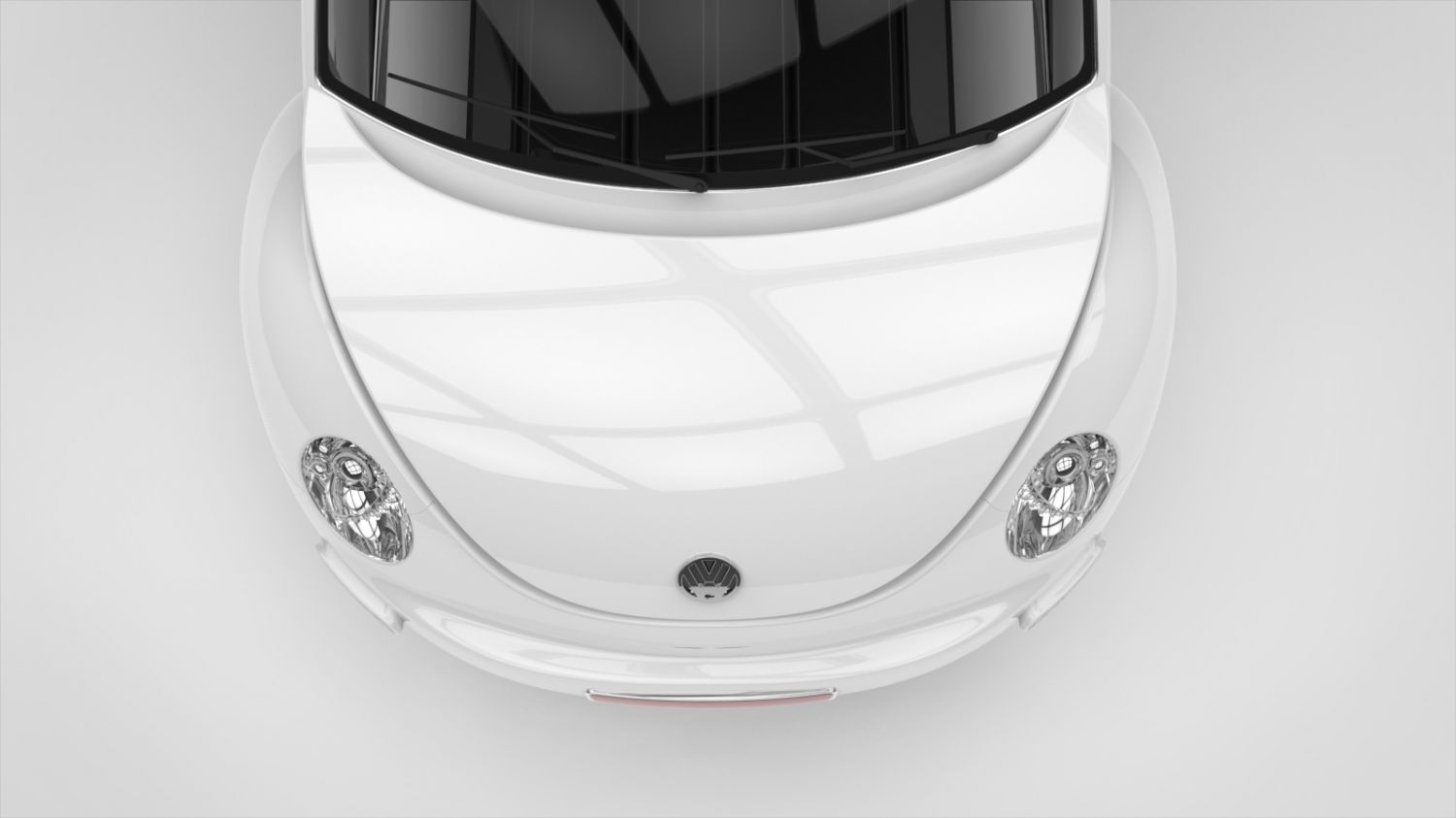 Volkswagen甲壳虫汽车建模
