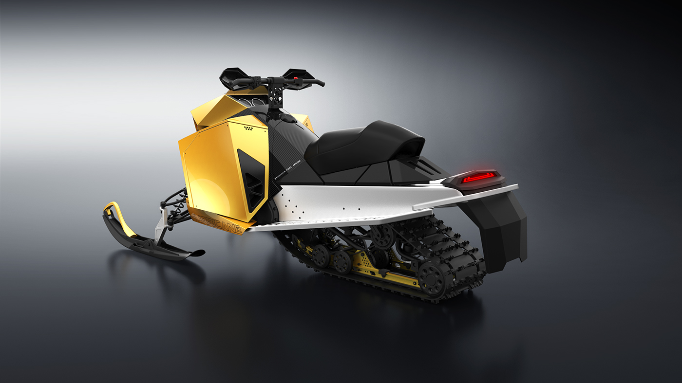 atv混合动力雪地摩托车设计_交通|雁南飞-优秀工业设计作品-优概念