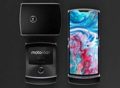 Moto Razr未来主义手机设计
