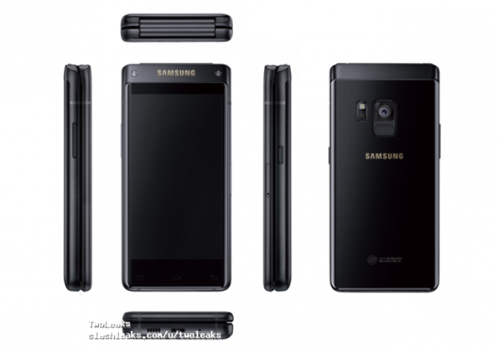 Samsung W2018 flip phone