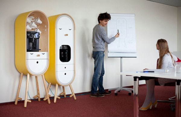 超赞LOLO微型厨房创意胶囊家具设计