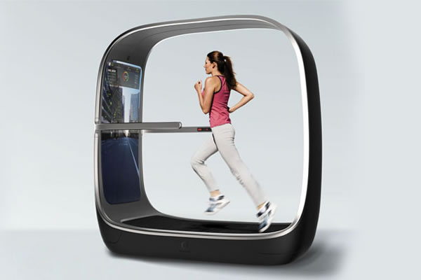Voyager智能跑步机设计，健身娱乐休闲完美结合
