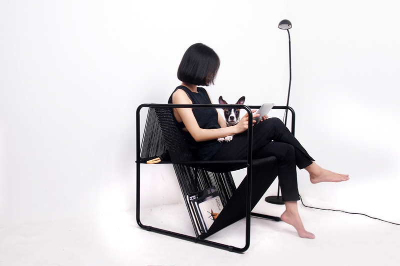三款金属椅子设计尽显现代工业设计金属材料美感