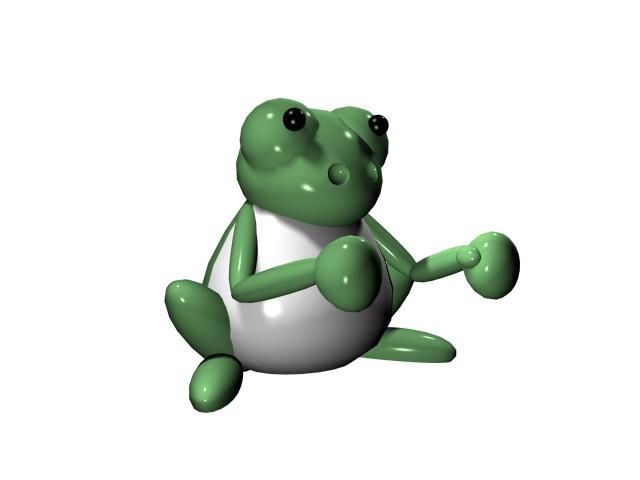 青蛙模型