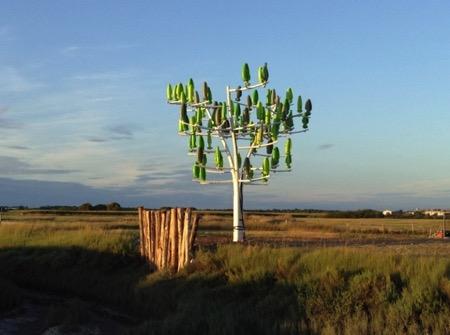 人造风力发电树把风力资源化零为整的设计