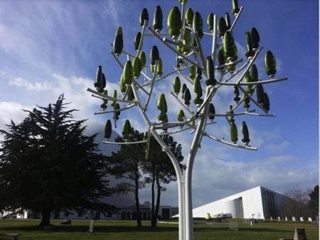 人造风力发电树把风力资源化零为整的设计