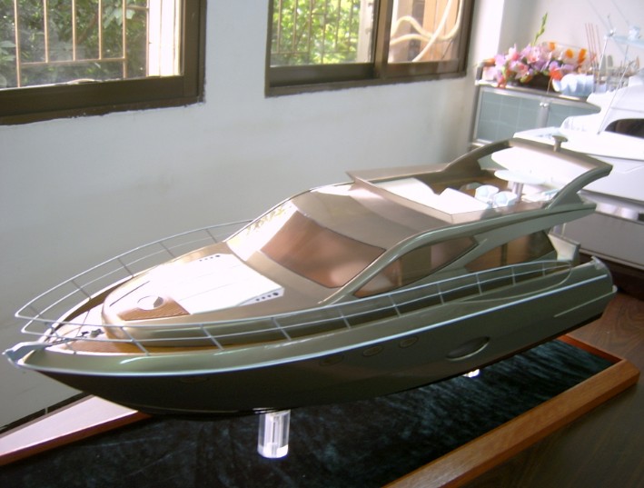 游艇模型