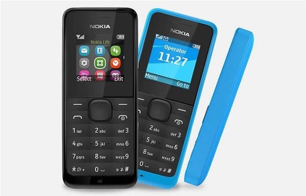 诺基亚最便宜的手机设计，105彩屏手机仅卖15欧元