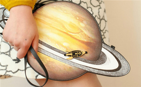 手工打造土星包包设计，超具个性的时尚女包