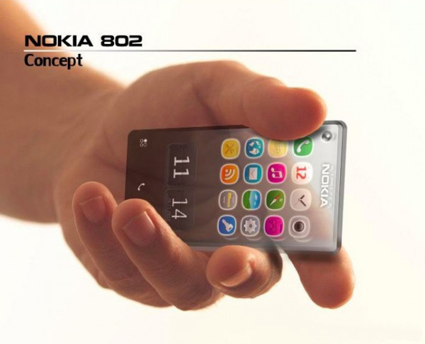 一款高度类似诺基亚概念手机设计，颠覆古董系统