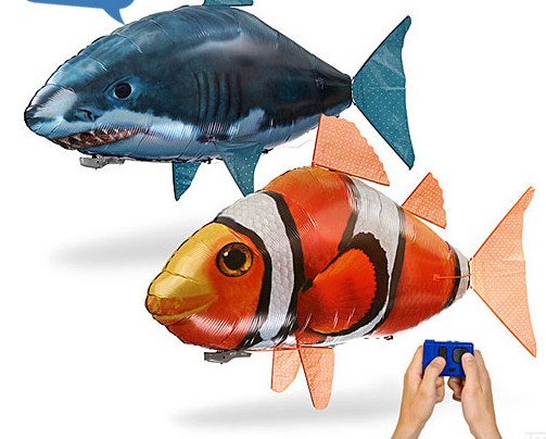 空气鱼创意玩具设计，大人和小孩都爱玩的遥控玩具