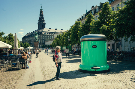 国外垃圾桶设计,各国各显神通的创意垃圾桶设计