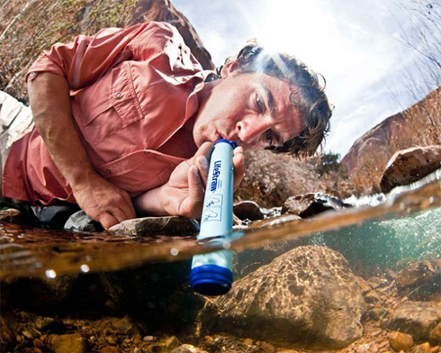 lifestraw生命吸管设计，解决第三方世界饮用水问题