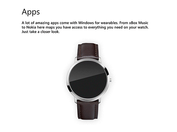 微软智能手表概念设计，功能爆表一次性满足你所有需求