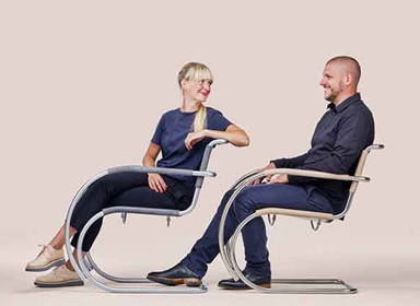 包豪斯经典椅子再设计，少即是多的钢管椅设计