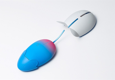 会逃跑的鼠标设计，非凡有趣的互动鼠标创意概念