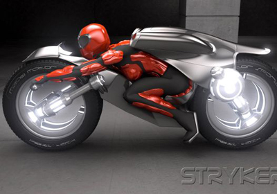 创意电动摩托车设计欣赏，电动机车酷炫设计欣赏
