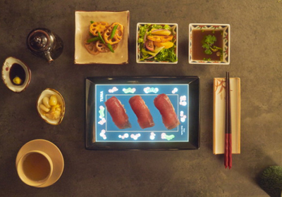 令人食欲大开的可定制餐盘设计，它是个平板电脑？