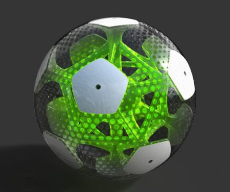 把环保设计带进足球运动中，2款足球环保设计