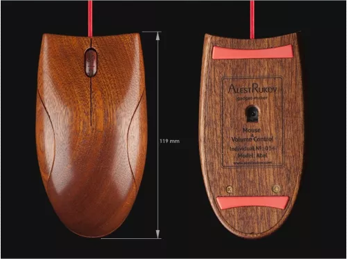 木质工艺鼠标设计，为环境铸就一份环保之力