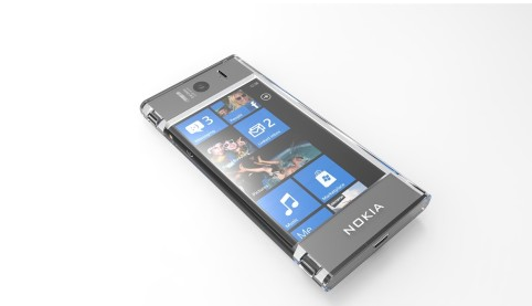诺基亚透明手机设计，让独特设计让概念领域又进一步