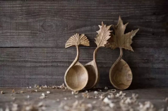 木雕艺术勺子工艺设计，让生活体现艺术的氛围