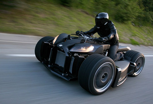 新概念摩托车科技设计，让四轮成为驱动的野兽