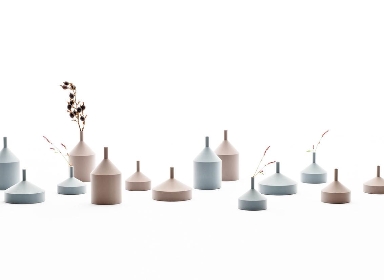 花瓶产品设计Unfinished vase，不一样的浇水方式
