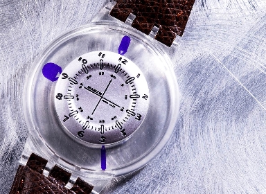 透明Swatch——超时系列概念手表