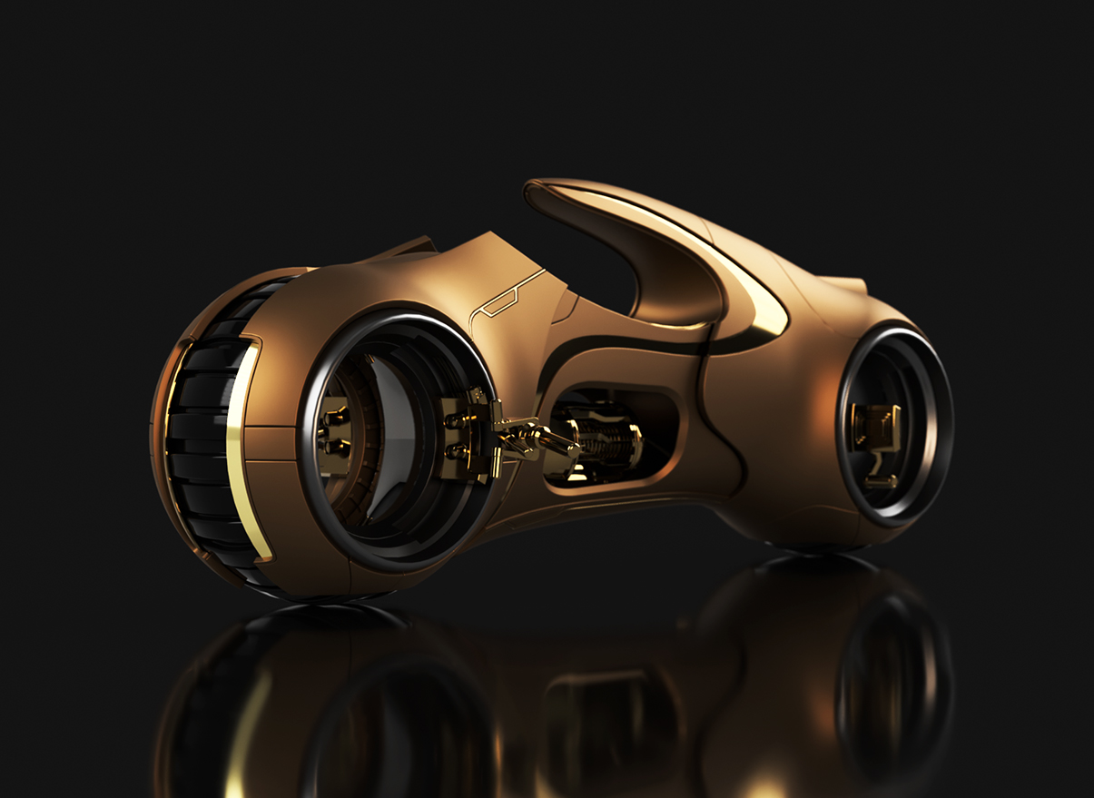 黄金圣斗士——摩托车概念设计
