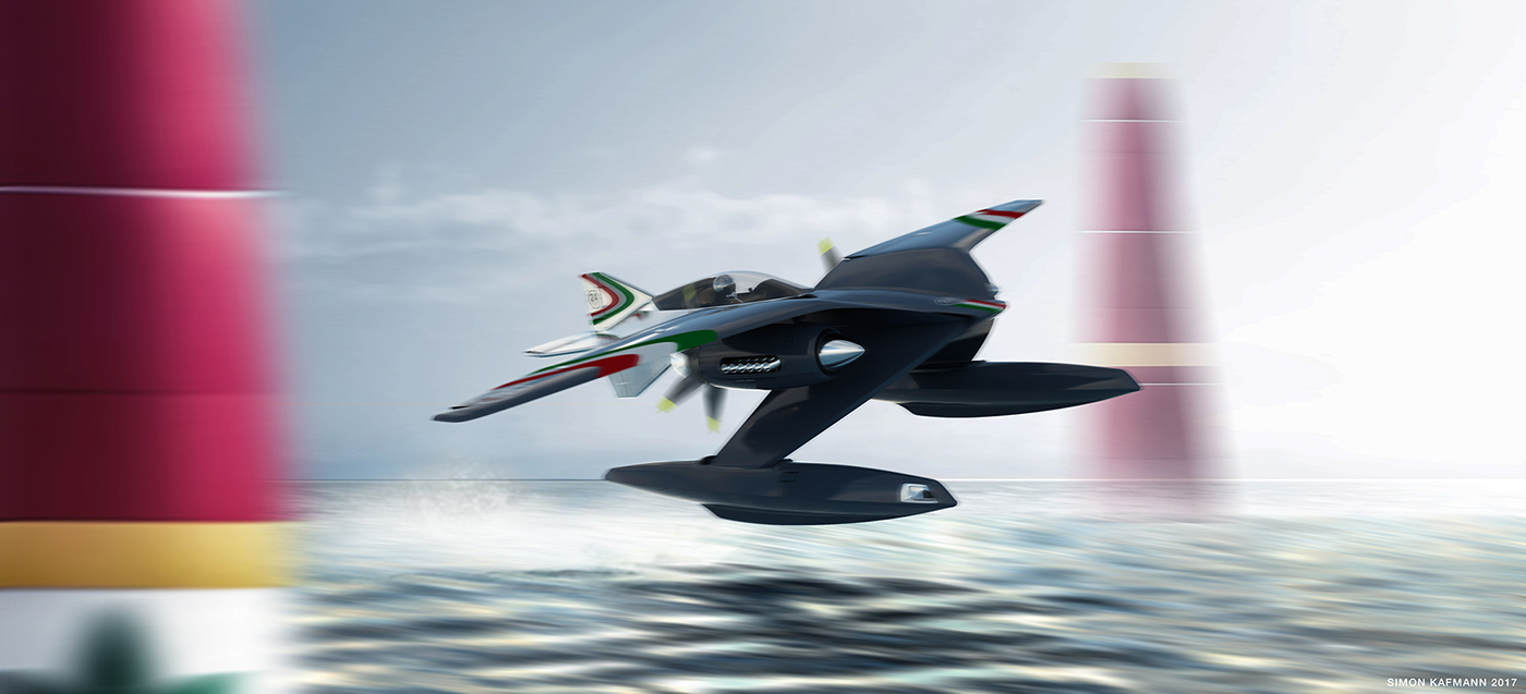 大片来袭，未来的水上运输飞机概念设计