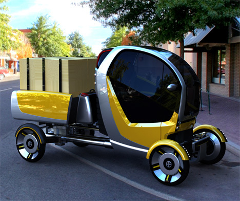 CarGo小型概念车设计时尚小货车