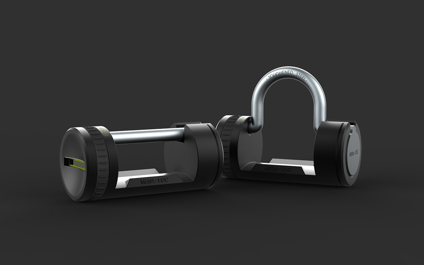 Mega-Loc指纹锁设计