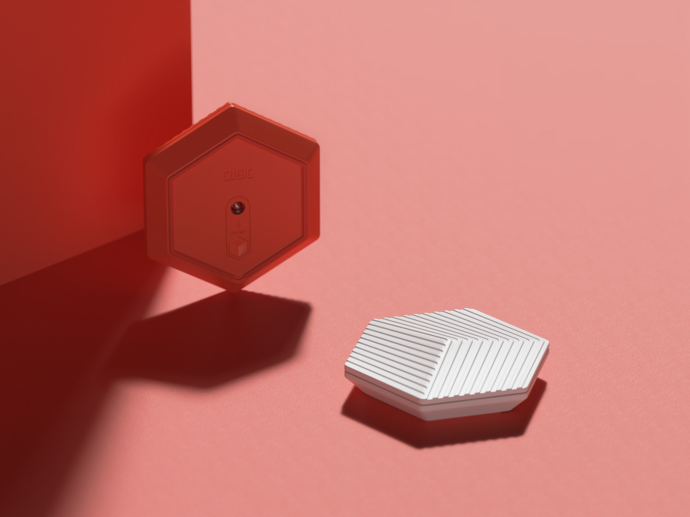 立方体形无线鼠标设计