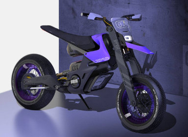 短小精悍Blender SM越野摩托车设计
