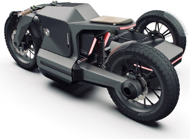 BMW Motorrad x ESMC越野电动摩托车设计