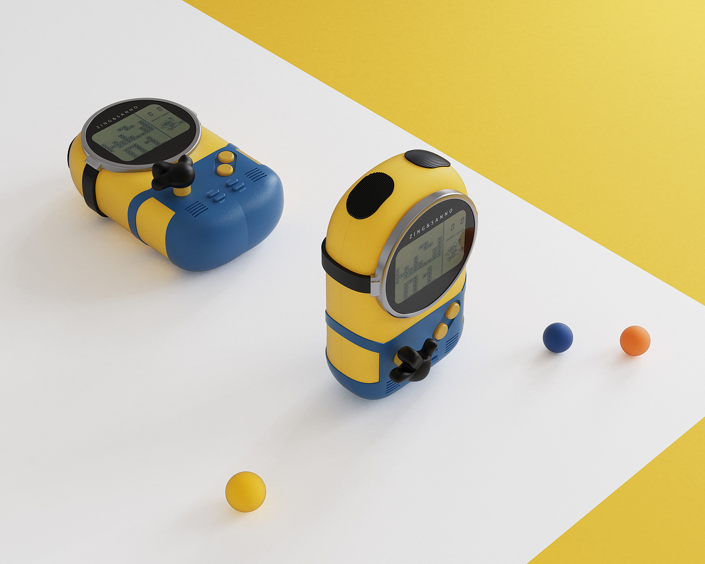 小黄人游戏机设计